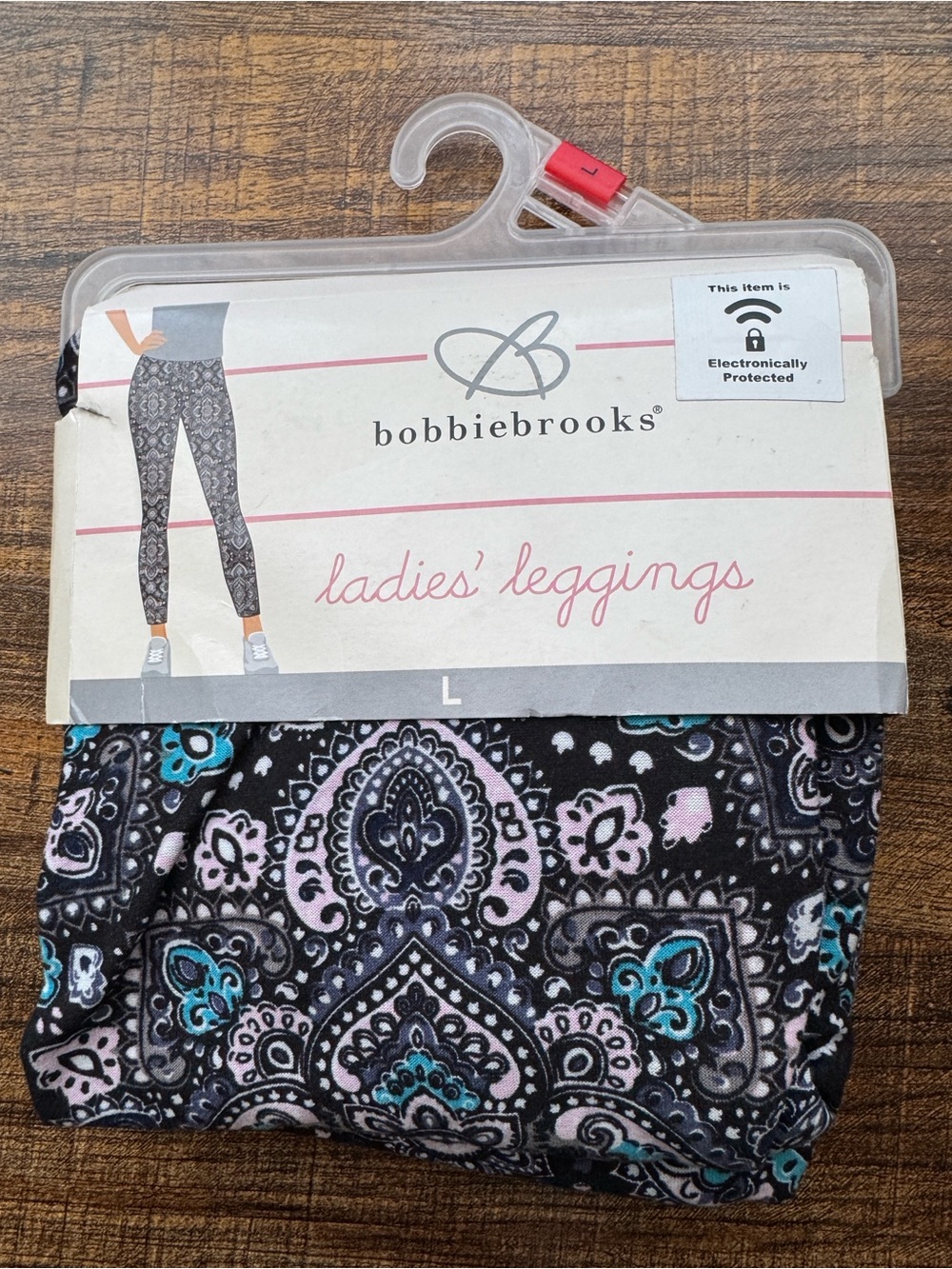Leggings Bobbie Brooks Women's Printed  Size -L
